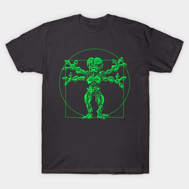 Martian / Leonardo da Vinci T-Shirt by Uwantmytees